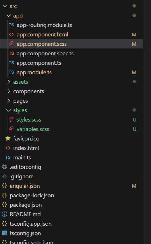angular styles folder structure